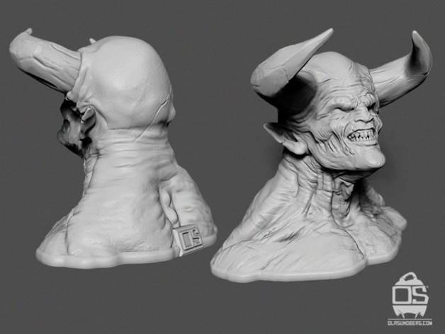 Print3dd Devil Model 05