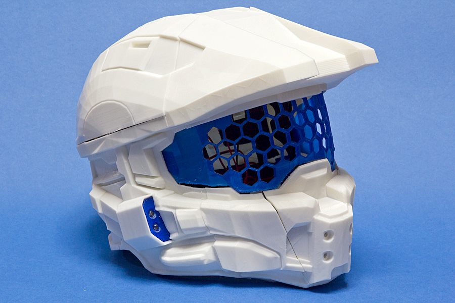 Halo Helmet 3D Printing 04