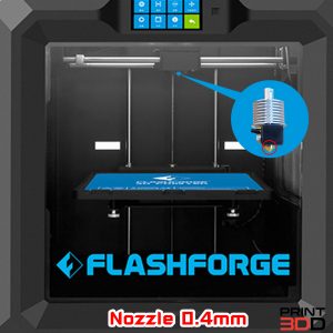 Nozzle for Flashforge หัวฉีดเส้นขนาด 0.4mm