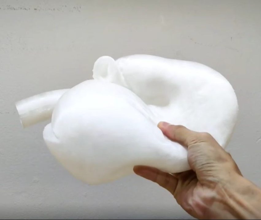 You are currently viewing พิมพ์กระเพาะหมูนุ่มนิ่มด้วย Flexible Filament