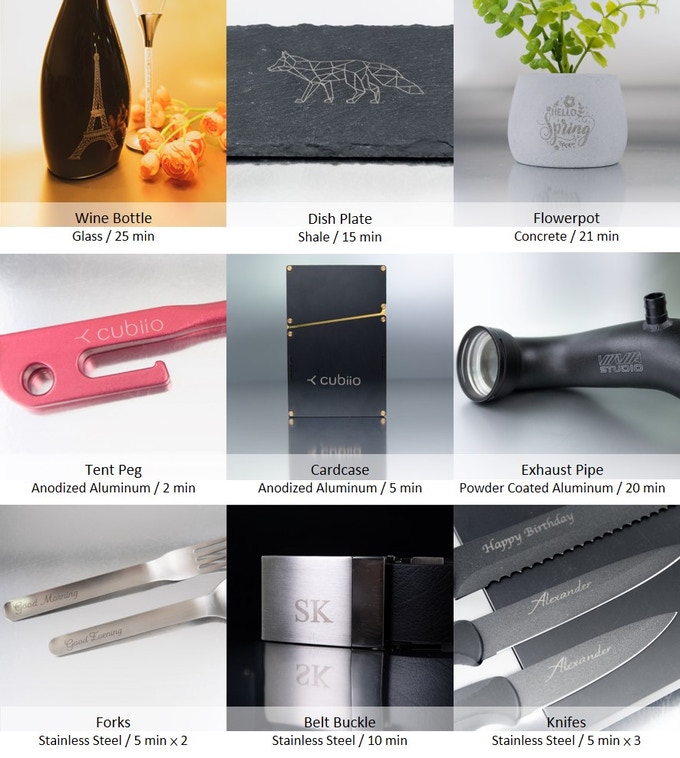 Cubiio 2 : Laser Cutter & Metal Engraver with Autofocus - Image 3