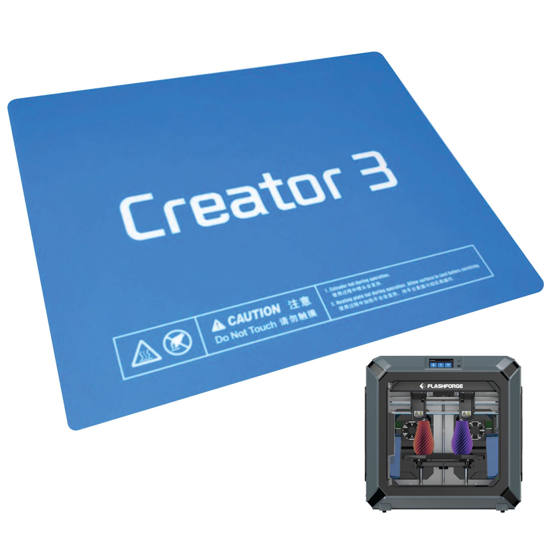 แผ่นรองพิมพ์ Flashforge Creator 3