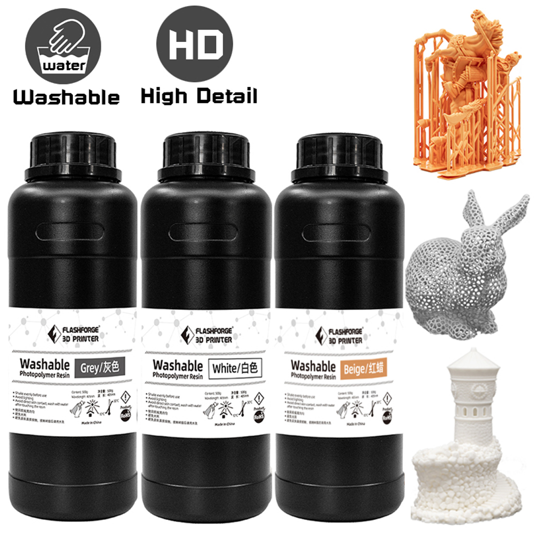 FF Resin Washable 500/1000g HD (High Detail ล้างได้ในน้ำเปล่า) - Image 2