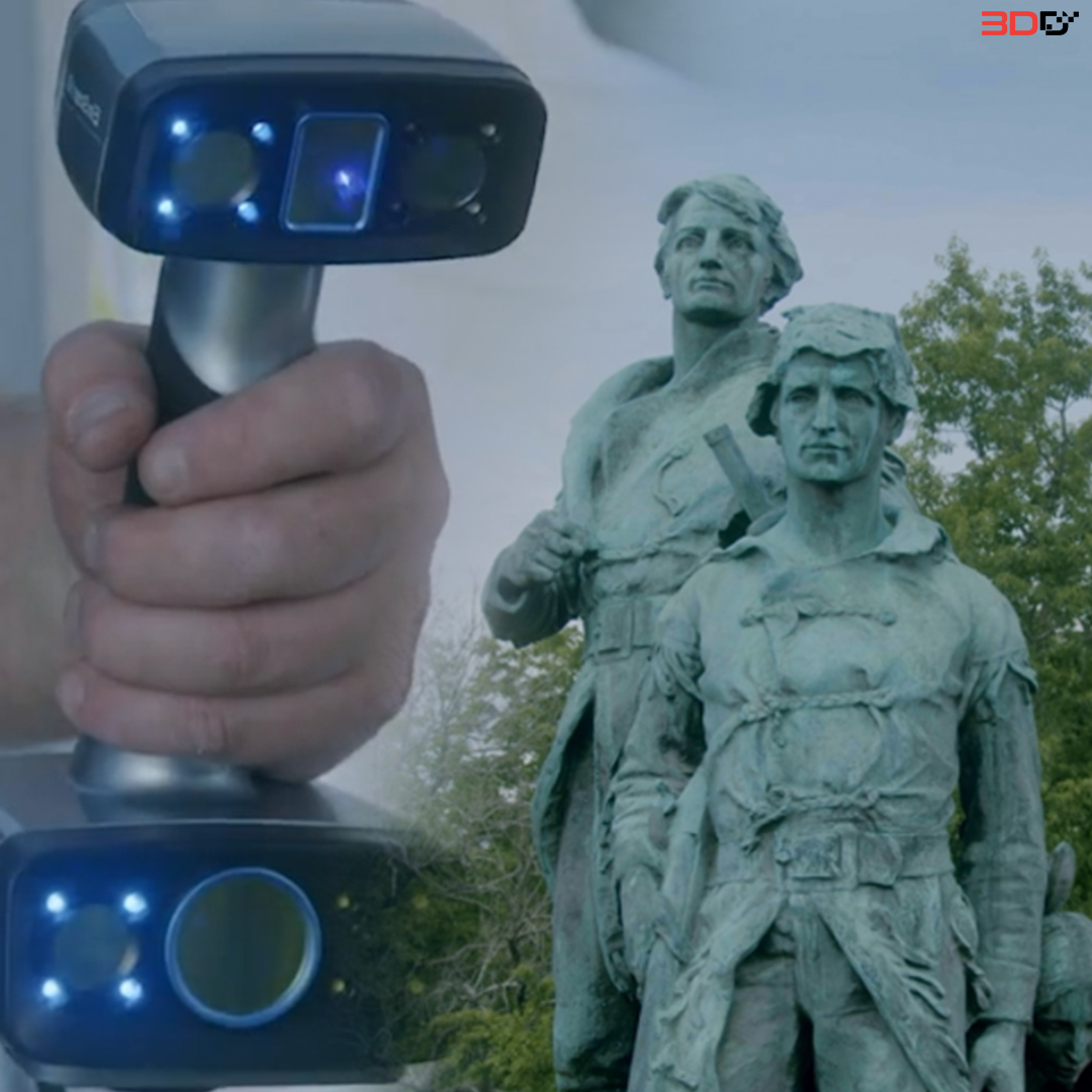 You are currently viewing การรักษารูปปั้นประวัติศาสตร์ผ่านเครื่องสแกน 3 มิติแบบดิจิทัล โดย EinScan HX