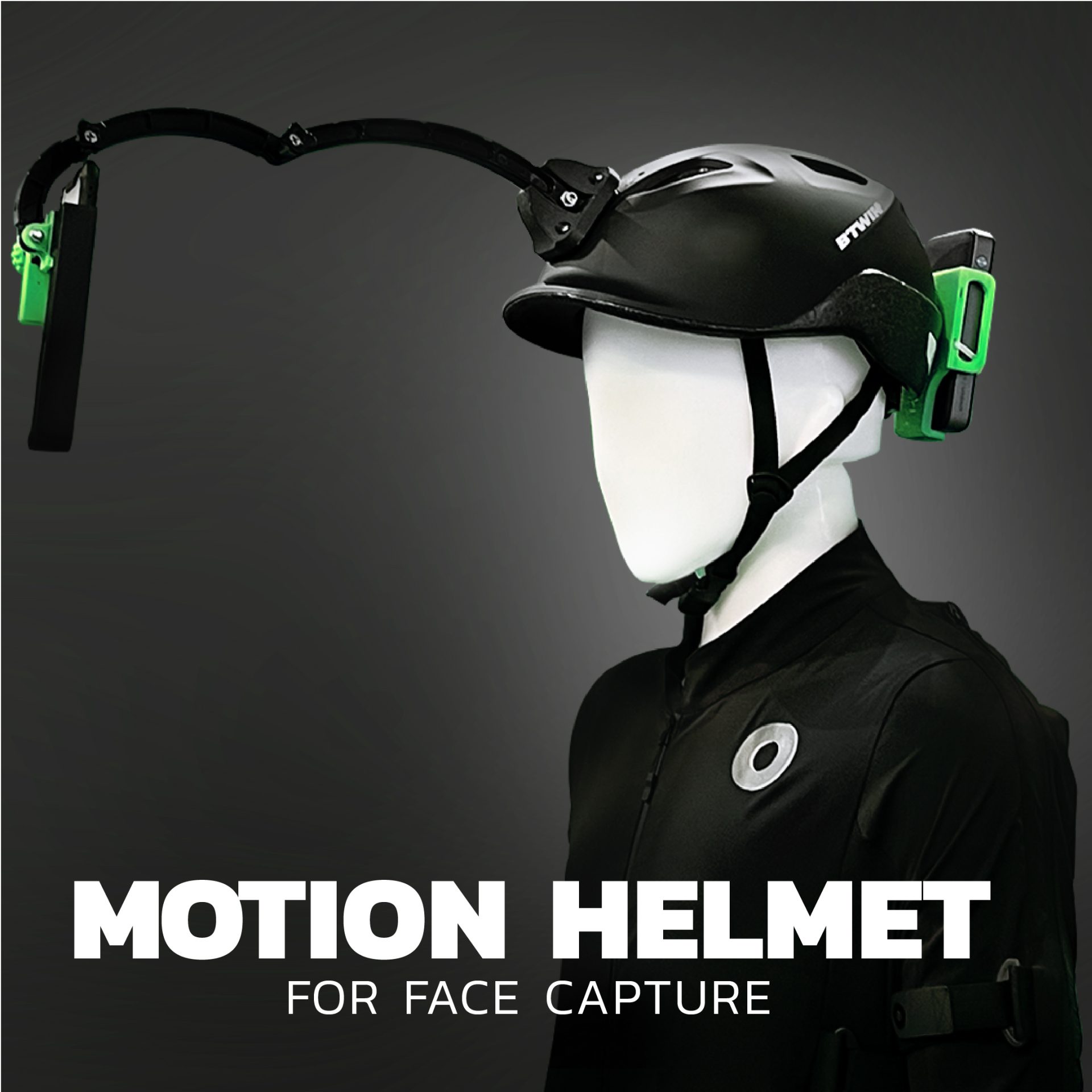 MOTION HELMET | หมวกสำหรับ FACIAL MOTION CAPTURE