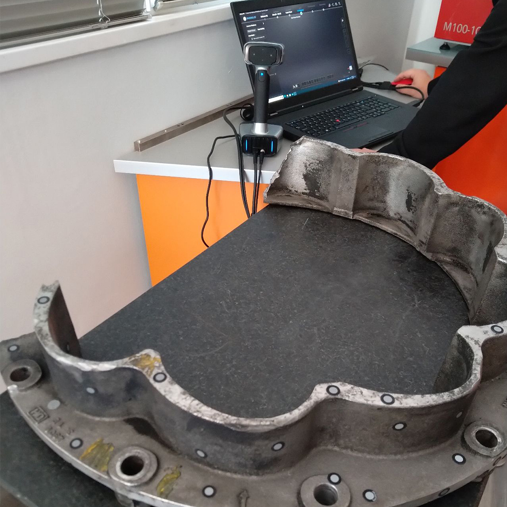 You are currently viewing 3D Scanner Reverse Engineering กับงาน CNC เพื่อทำอะไหล่ทดแทน