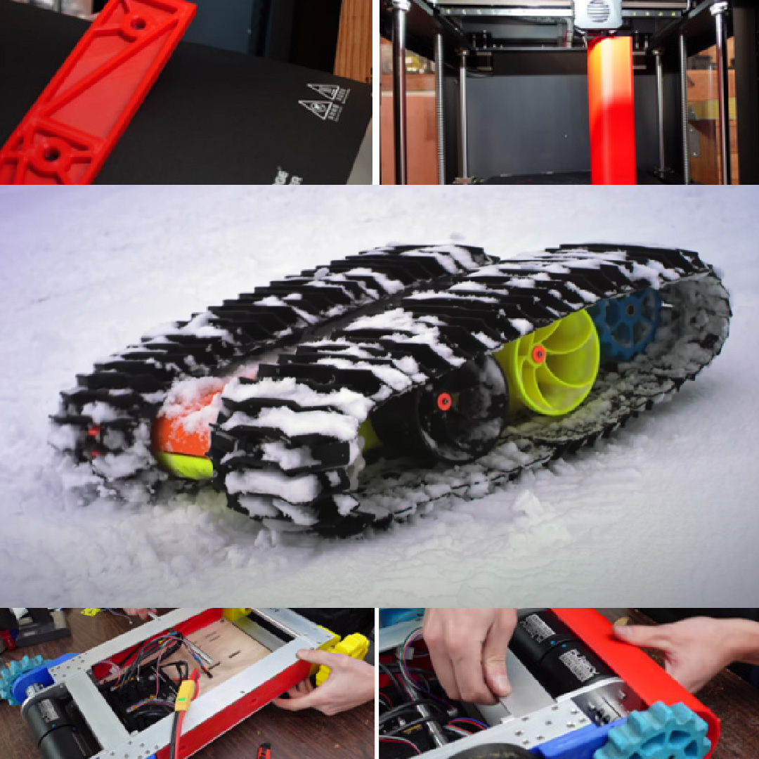 You are currently viewing ยานพาหนะติดตาม RC tracked ที่เร็วที่สุดจาก 3D Printer