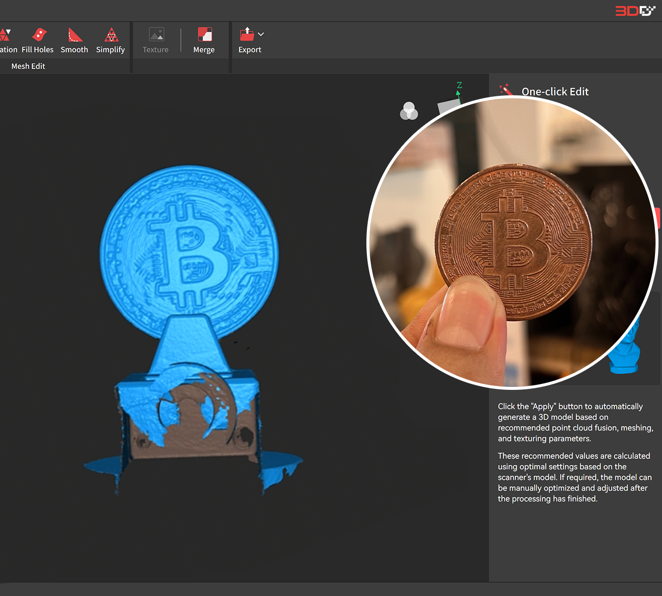 Revopoint Mini 3D Scanner (Blue Light丨Precision 0.02mm) - Image 13