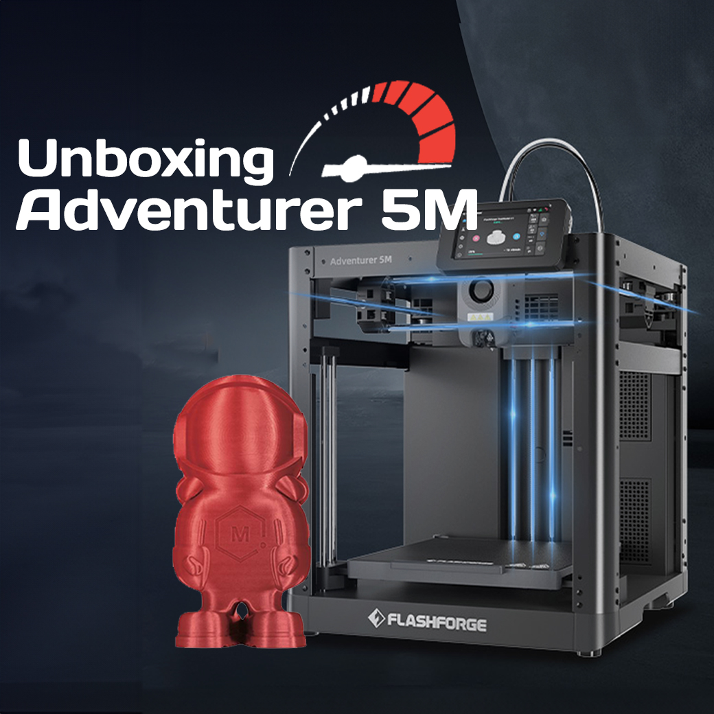 You are currently viewing แกะกล่อง Flashforge Adventurer 5M  3D Printer ที่เร็วแรง และสเถียรที่สุดในตอนนี้