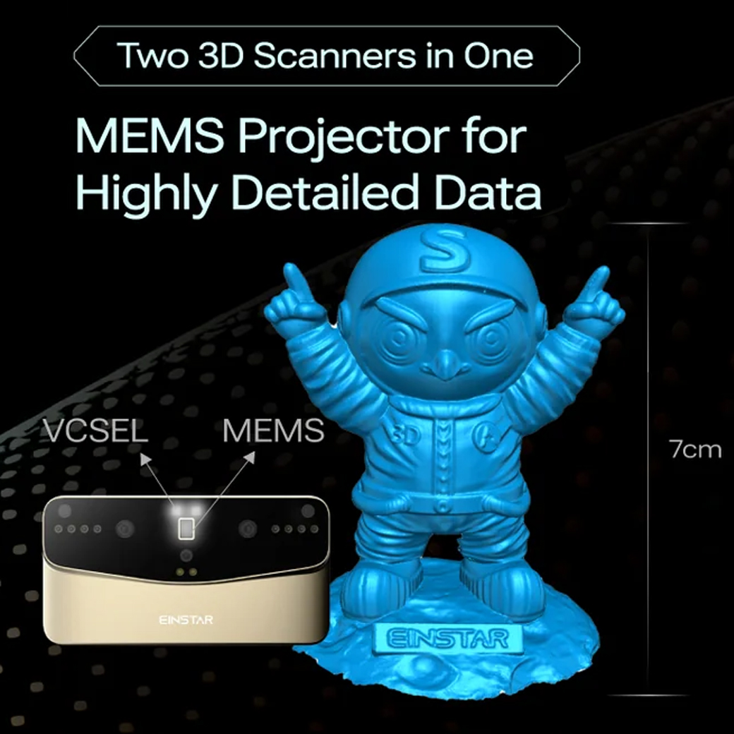EinStar VEGA สแกนเนอร์ 3มิติไร้สาย Wireless 3D Scanner - Image 5