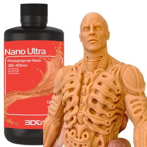 3DD Nano Ultra-Detail Resin 1Kg เรซิ่นความละเอียดสูงสุด สีส้ม