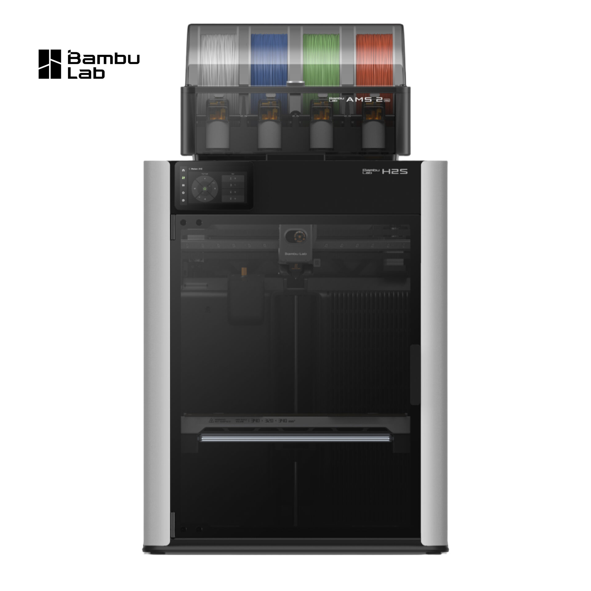 Bambu Lab H2S / H2S Combo | 3D Printer ขนาด 340 x 320 x 340มม - Image 2