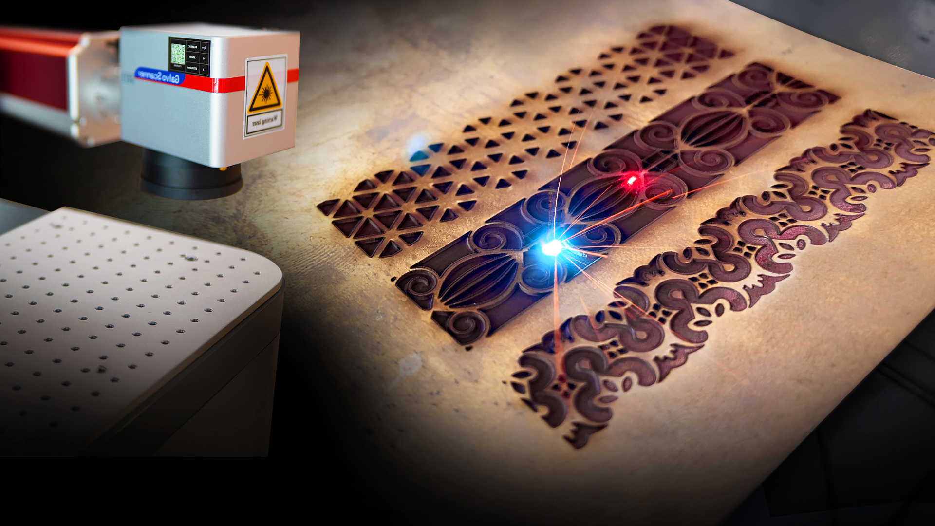 You are currently viewing ฉลุลายแผ่นโลหะด้วย Laser | Ray Mark 3D