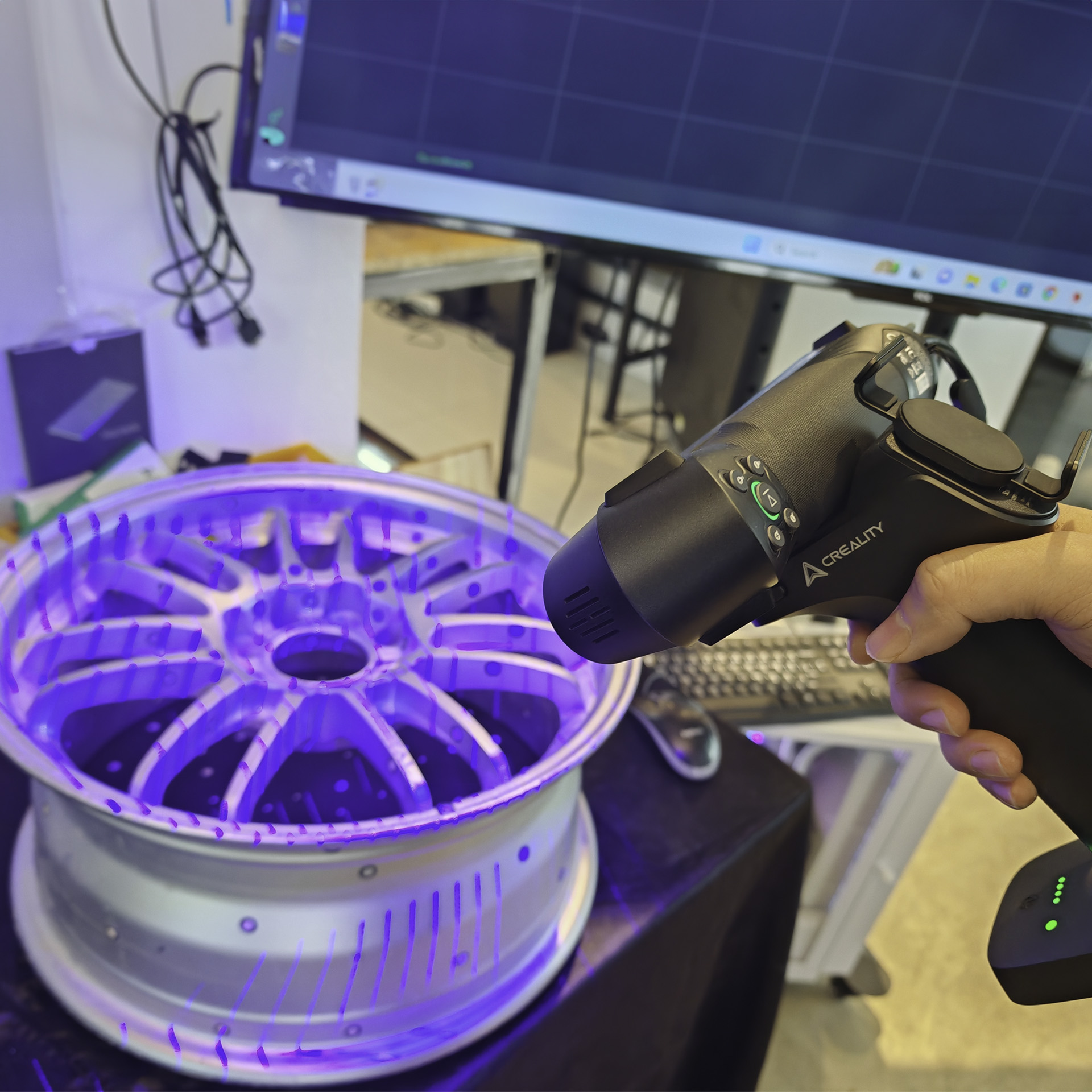 Creality CR-Raptor สแกนสามมิติ Wireless NIR | Parallel Laser 7 - Image 8