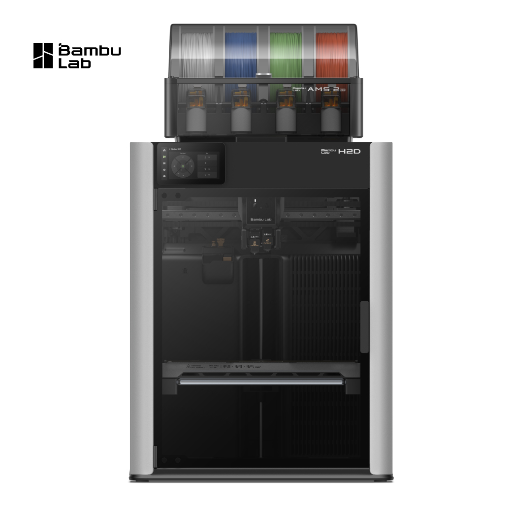 Bambu Lab H2D | 3D Printer 2หัวฉีด 350 x 320 x 325มม รองรับเลเซอร์ Cutter Plotter - Image 2
