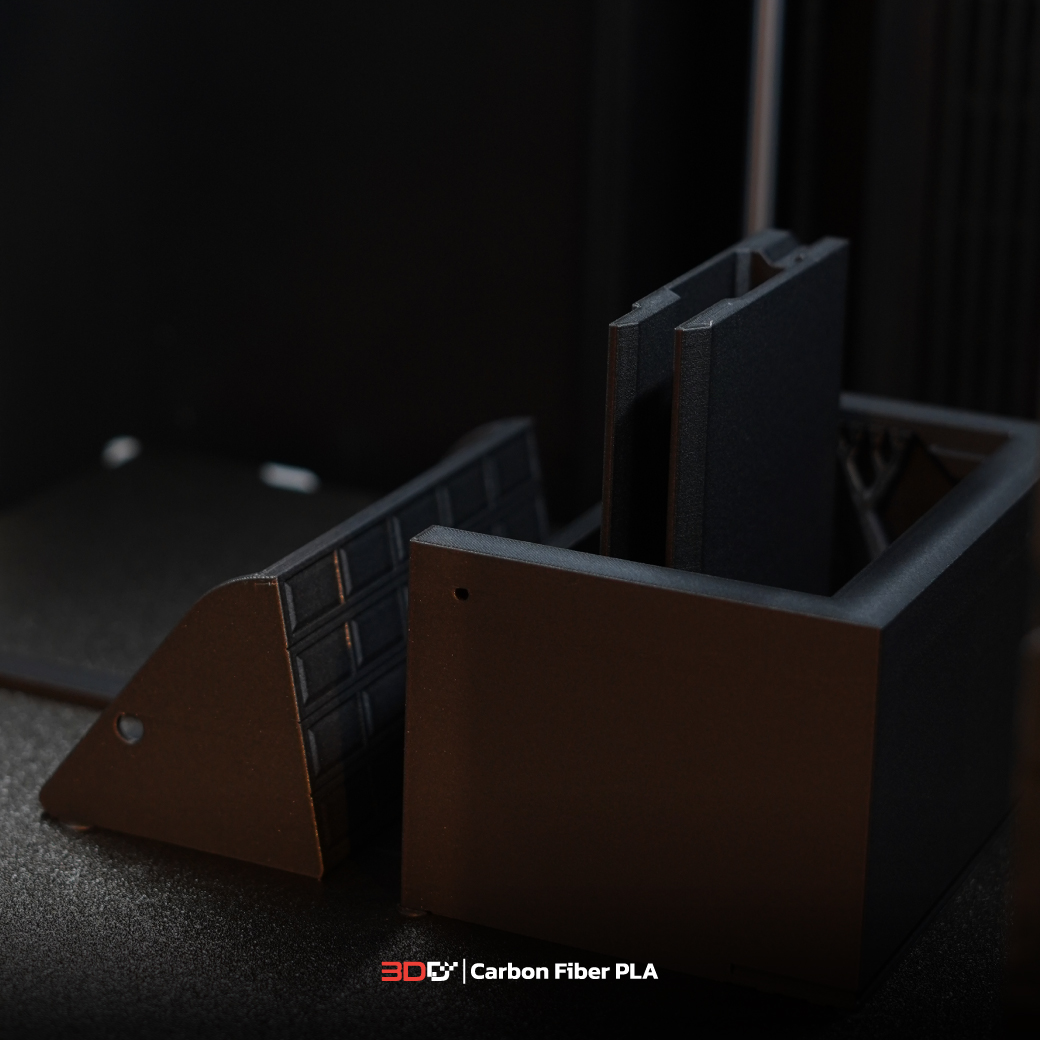 Carbon Fiber PLA Black 3DD Filament (PLA-CF) | เส้นพลาสติกคาร์บอนไฟเบอร์ พีแอลเอ 3DD - Image 7