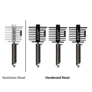 Nozzle A Series หัวฉีดขนาด 0.2/0.4/0.6/0.8mm สำหรับ A1, A1mini, A2L