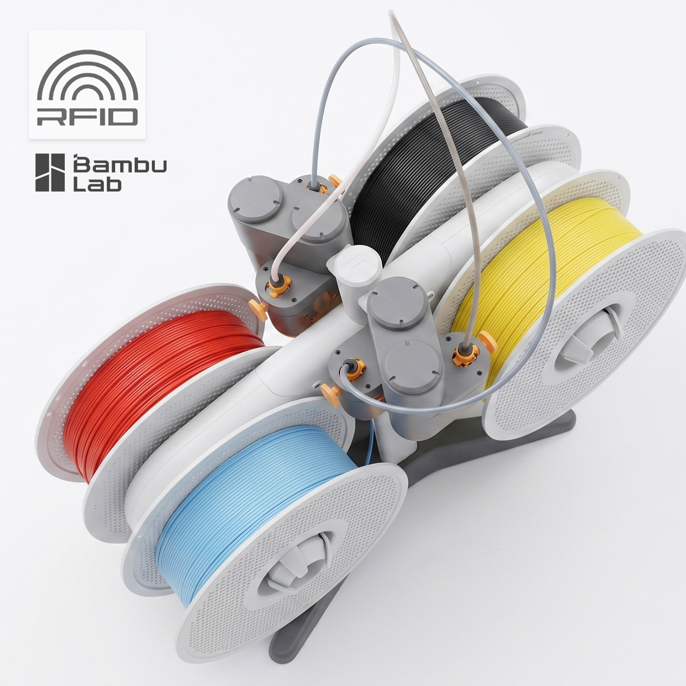 ขายส่ง!! ยกลังมี10ม้วน : Bambu PLA Lite แท้พร้อม RFID Auto Setting with Spool / Refill - Image 2