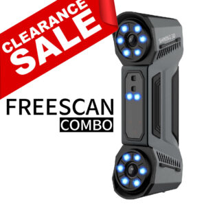[ตัวโชว์ ลด 30%]FreeScan Combo – 3D Scanner Hybrid Light Source and Multifunctional
