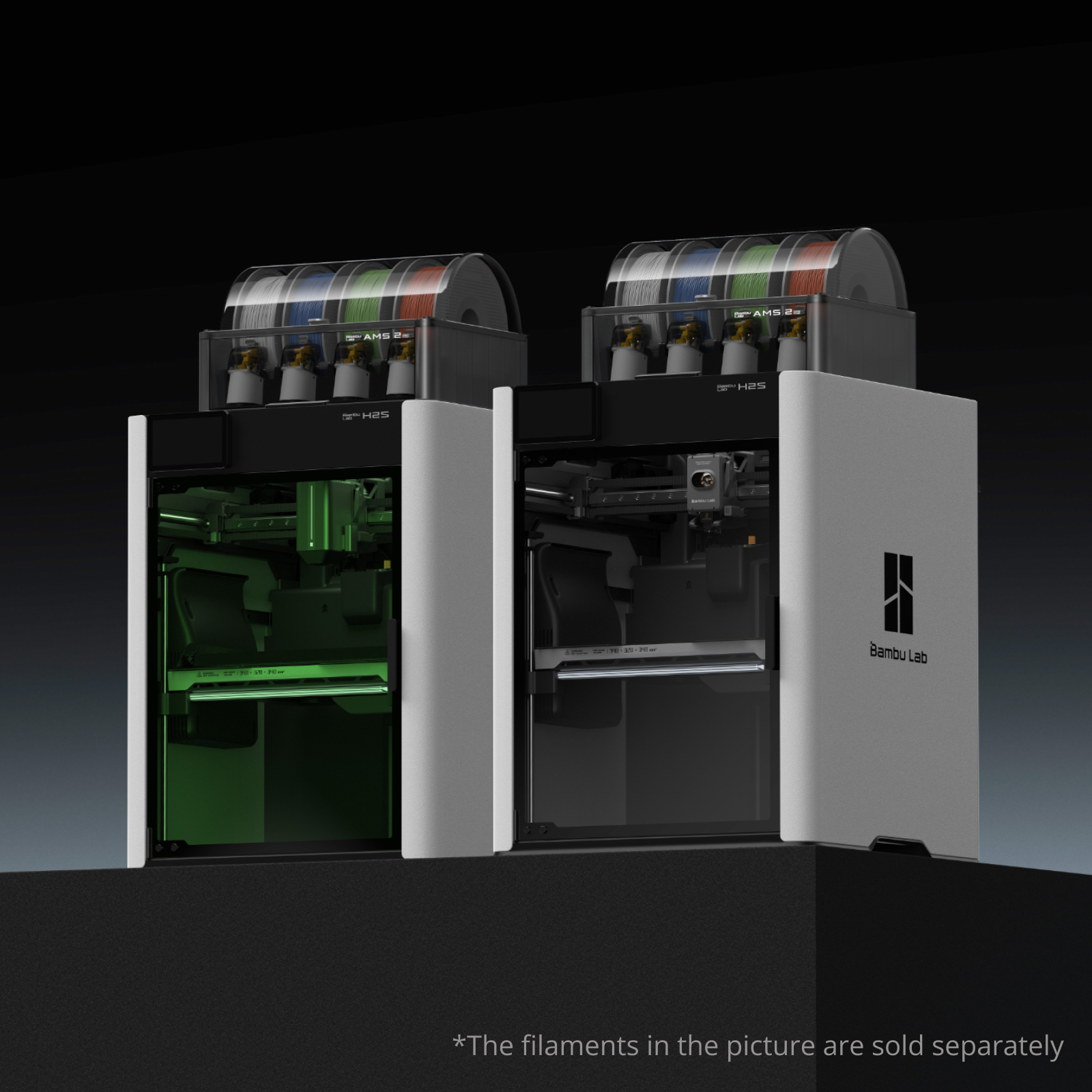 Bambu Lab H2S / H2S Combo | 3D Printer ขนาด 340 x 320 x 340มม - Image 9