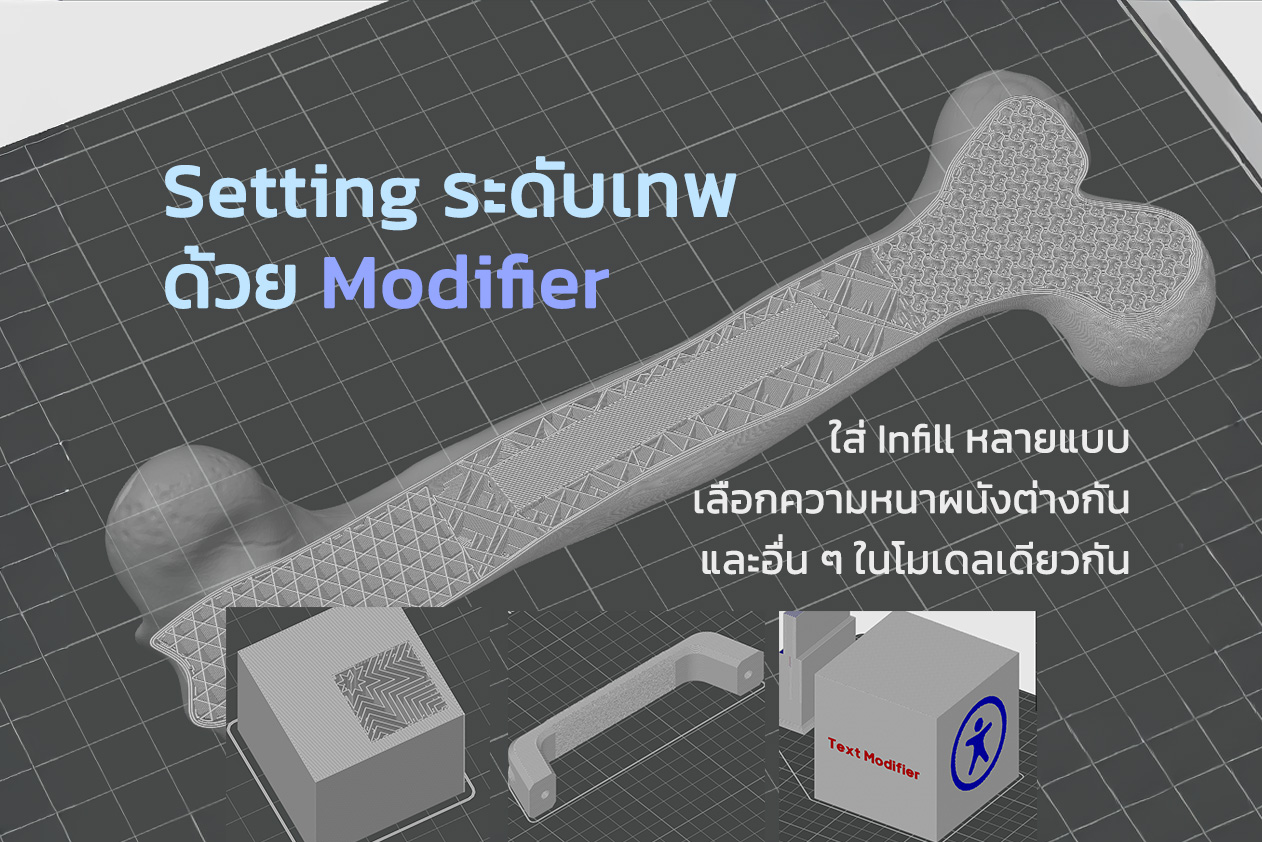 You are currently viewing เซตอย่างเทพ!! Modifier/Bambu Studio เปลี่ยน 3D Printer คุณให้เทพขึ้น สร้างรายได้ พิมพ์ได้หลากหลาย