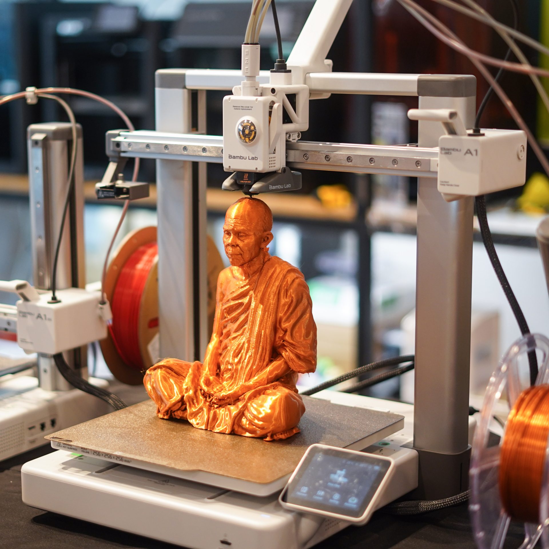 Bambu Lab A1 | 3D Printer ระดับกลาง สำหรับผู้เริ่มต้น 256*256*256มม รองรับ 4สี - Image 5