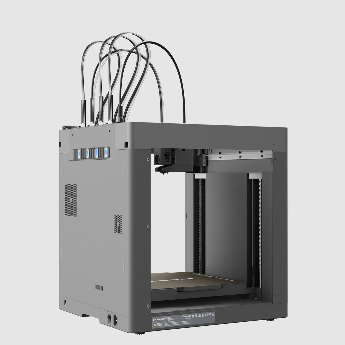 Flashforge Creator 5 / 5 Pro | Multi Head 3D Printer พิมพ์หลายสี Tool Changer 256x256x256 มม. - Image 3