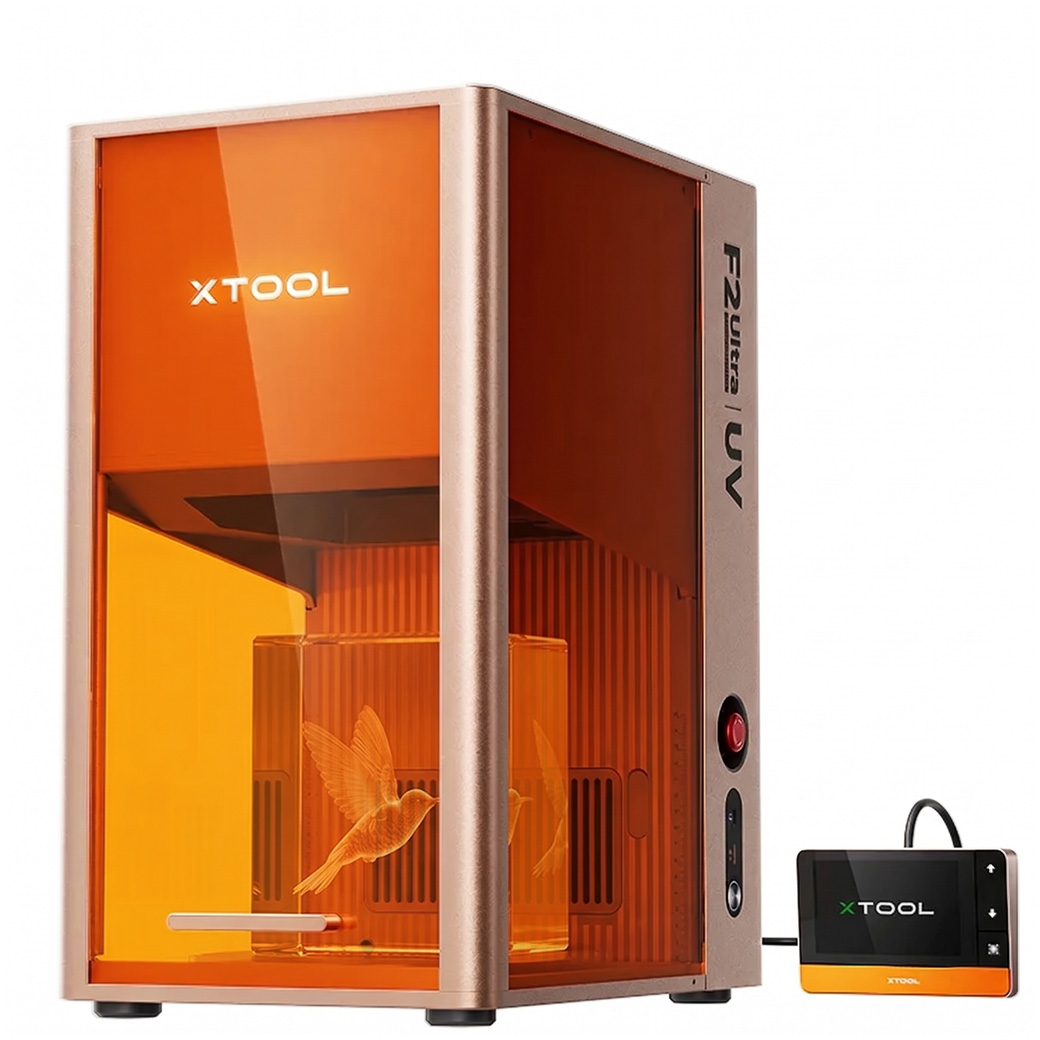 xTool F2 Ultra UV เครื่องยิงเลเซอร์ระดับโปร Cold Laser/3D Crystal Laser UV 5W