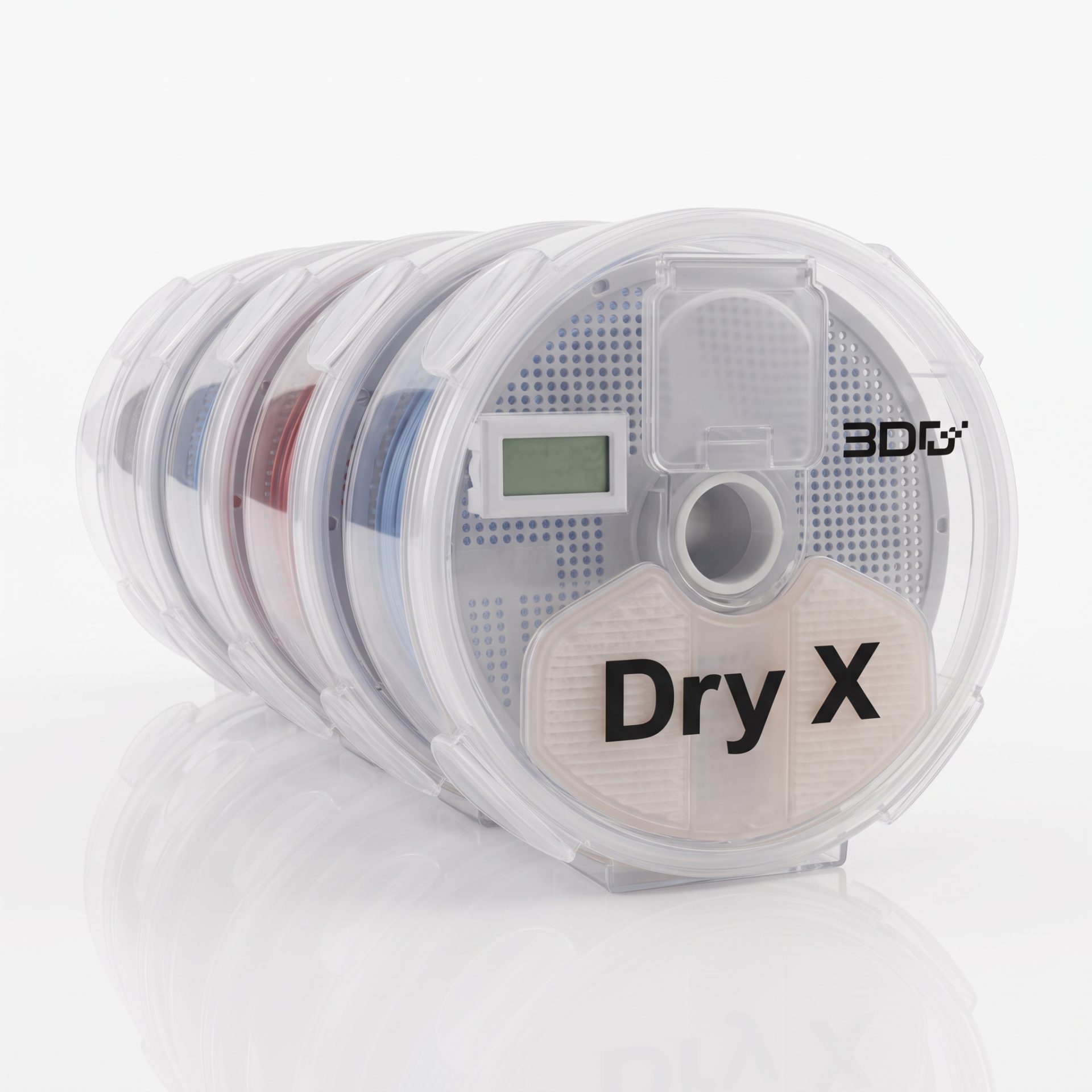 Dry X กล่องเก็บเส้น Filament กันชื้น กันฝุ่น วางซ้อนได้ ใส่ได้กับ Bambu A1 และเครื่อง 3D Printer ทั่วไป (ไม่รวม Silica gel) - Image 4
