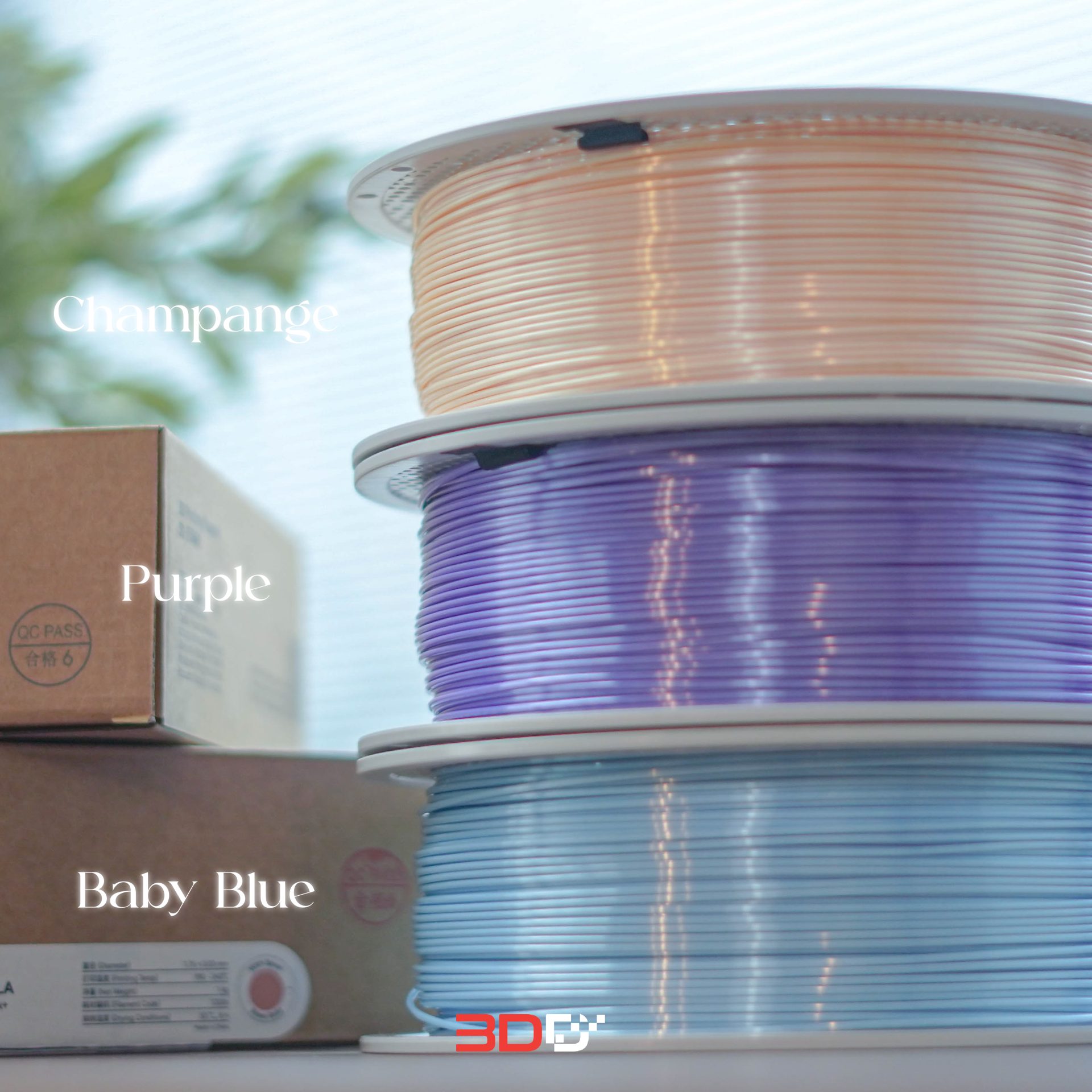 ขายส่ง!! ยกลังมี10ม้วน : Bambu PLA Silk+ แท้พร้อม RFID Auto Setting with Spool / Refill - Image 4