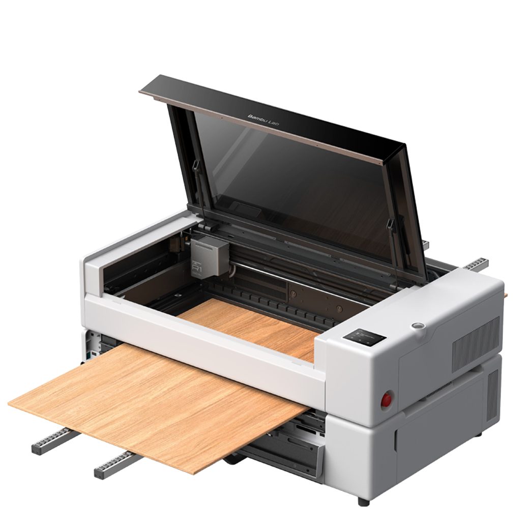 Bambu Lab R1 - First CO2 Laser 55W 600x300mm (ตัดได้ใหญ่สุด 3000mm) เร็วสุด 1000mm/s Fully Automatic | Mirror Adjustment | Auto Align - Image 2